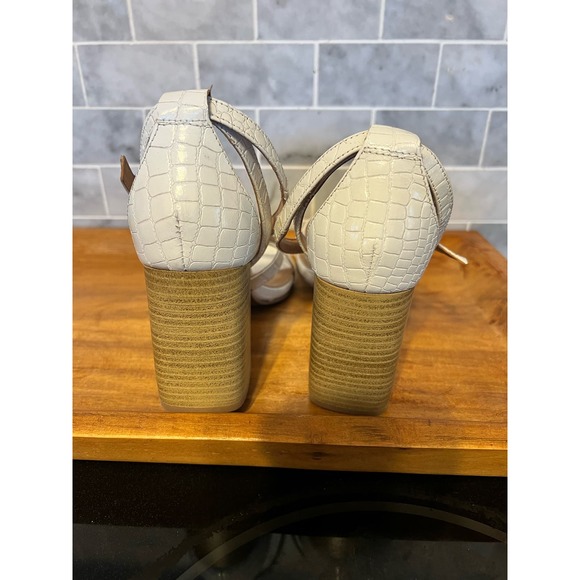 Crevo Strappy Block Heeled Sandals - Picture 5 of 7